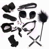 BDSM Restraint Bondage Set Red/Black/PinkSex - Own Pleasures