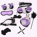 BDSM Restraint Bondage Set Red/Black/PinkSex - Own Pleasures