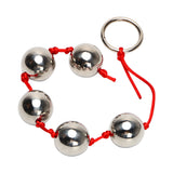 Five Stainless Steel Anal Vagina Balls - Own Pleasures