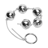 Five Stainless Steel Anal Vagina Balls - Own Pleasures