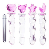 Glass Textured Dildos - Own Pleasures