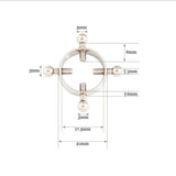 Nipple Clamp, 6 Types Adjustable - Own Pleasures