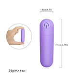 USB Rechargeable 10 Speed Mini Bullet Vibrator - Own Pleasures