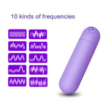USB Rechargeable 10 Speed Mini Bullet Vibrator - Own Pleasures