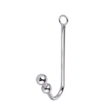 Stainless Steel Anal Hook With Beads - Own Pleasures