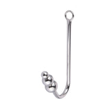 Stainless Steel Anal Hook With Beads - Own Pleasures