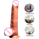Wireless USB Heated Realistic Dildo Vibrator - Own Pleasures