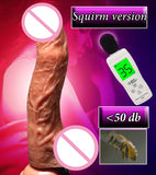 Wireless USB Heated Realistic Dildo Vibrator - Own Pleasures