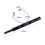 BDSM Restraint Fetish Collar Chain - Own Pleasures
