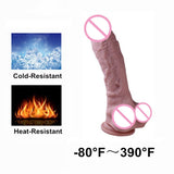 Realistic Dildo With Strong Suction Cup | Flexible Penis - Own Pleasures