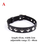 6 Types of PU Leather Bondage Neck Collar - Own Pleasures