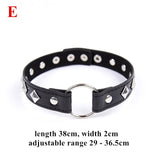 6 Types of PU Leather Bondage Neck Collar - Own Pleasures