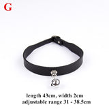 6 Types of PU Leather Bondage Neck Collar - Own Pleasures