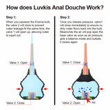 250ml Anal Douche, 2 Colors - Own Pleasures