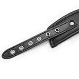 BDSM Bondage PU Leather Collar with Silicone Gag, Metal Chain - Own Pleasures