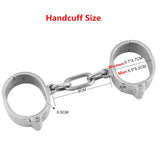 Heavy Stainless Steel Hand and Ankle Cuff - Own Pleasures