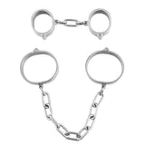 Heavy Stainless Steel Hand and Ankle Cuff - Own Pleasures