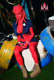 Sexy Fantasy Red Sex Doll_ 160CM F Cup