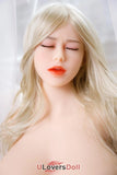 Big ASS_Half Sex Dolls with Closed Eyes L cup TPE_ 85cm