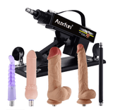 Thrusting Automatic Sex Machine with 4 Dildos + 1 adaptor