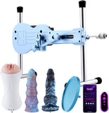 APP Controlled Premium Sex Machine with KlicLok System, Blue or Rose Thrusting Machine for Adult