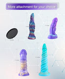 Remote Controlled Thrusting Love Machine with Fantasy Silicone Dildos