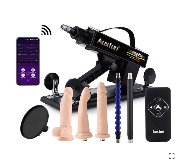 Sex Machine for Women Pleasure with 3XLR Suction Cup Adapter