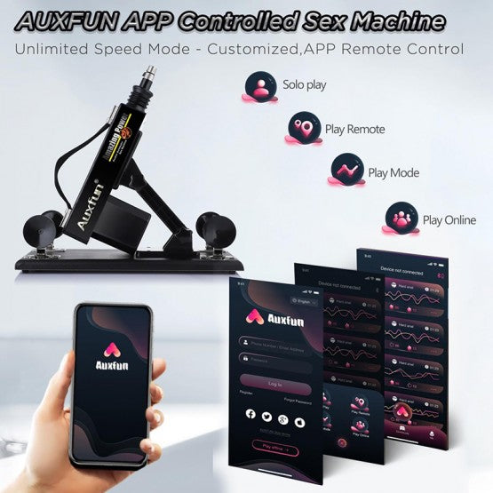 Automatic Sex Machine Dildo Machine with Bluetooth App Control