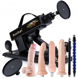 Sex Machine for Women Pleasure with 3XLR Suction Cup Adapter - Wire-Controlled