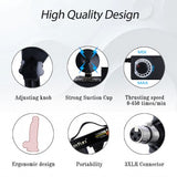 Sex Machine for Women Pleasure with 3XLR Suction Cup Adapter