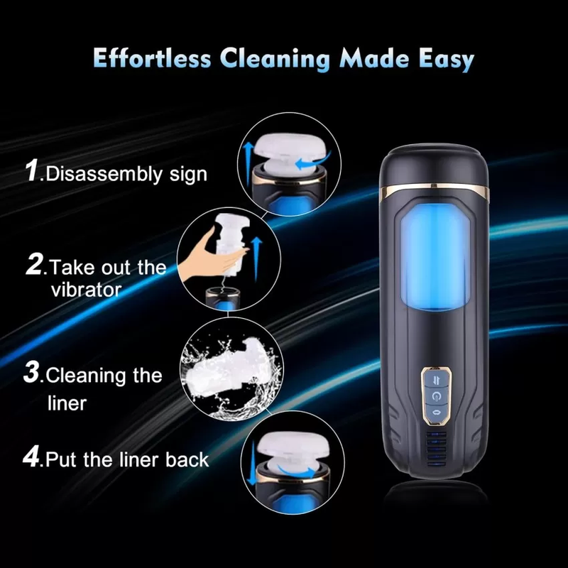 Male Masturbator Cup with 8 Thrusting and Rotating Modes - APP Controlled Own Pleasures Male Masturbator Cup with 8 Thrusting and Rotating Modes - APP Controlled Own Pleasures