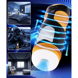 APP Controlled Male Masturbator Cup with 8 Thrusting and Rotating Modes, 2 Colors