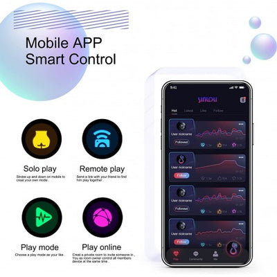 Automatic Sex Doll Male Masturbator, APP Remote 3 in 1 Control Smart A –  Own Pleasures