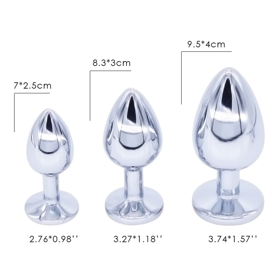 High quality Stainless Steel Butt Plug Set Online  Own Pleasures