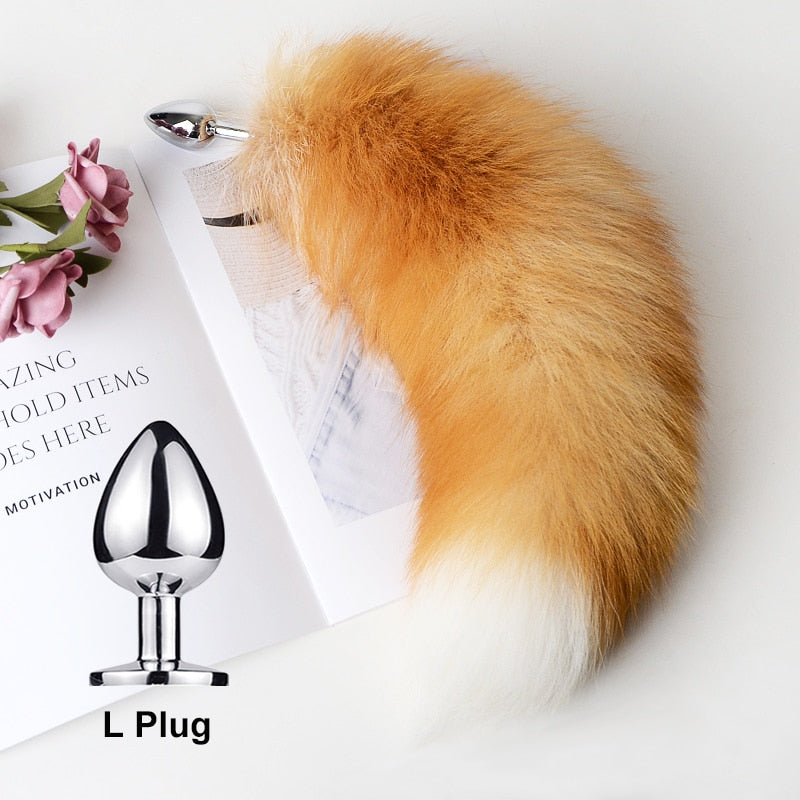 Buy Realistic Fox Tail Anal Plug Online - Own Pleasures Buy Realistic Fox Tail Anal Plug Online - Own Pleasures