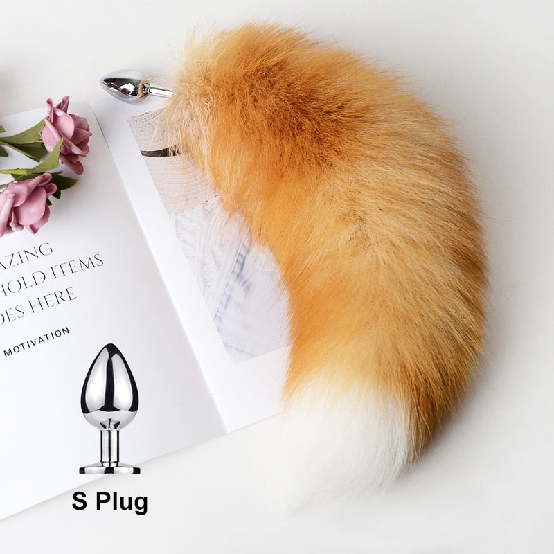 Buy Realistic Fox Tail Anal Plug Online - Own Pleasures Buy Realistic Fox Tail Anal Plug Online - Own Pleasures