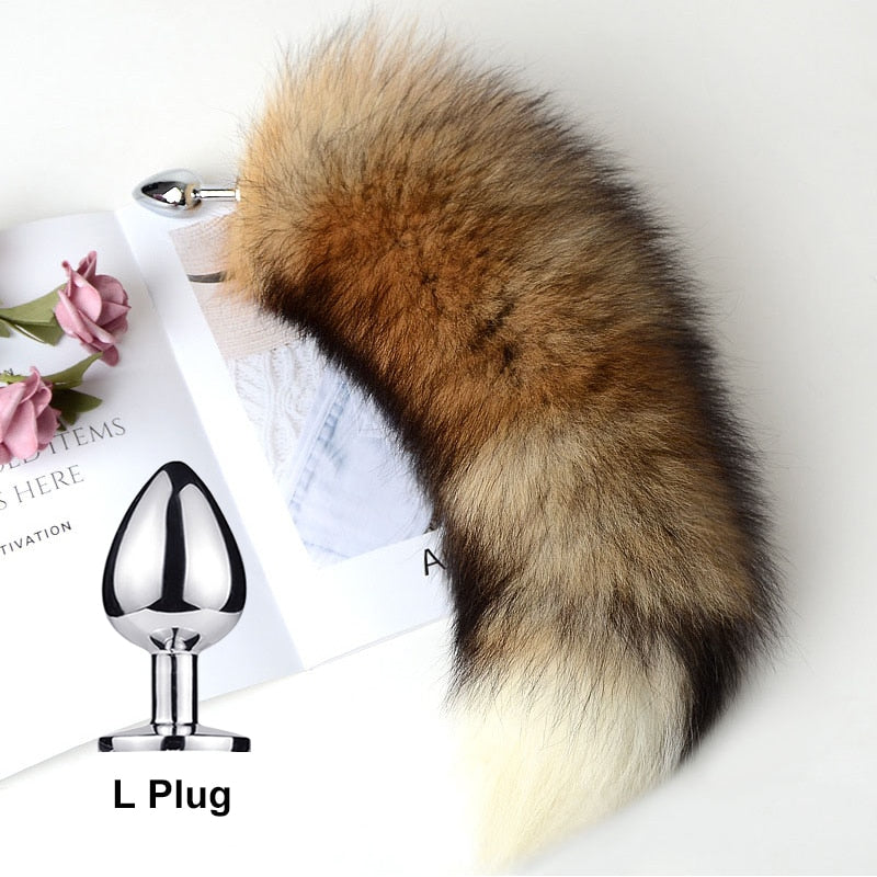 Anal Plug Realistic Fox Tail - Own Pleasures