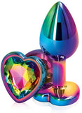 Heart-Shaped Anal Plug, 1 or 3 Pieces - Own Pleasures
