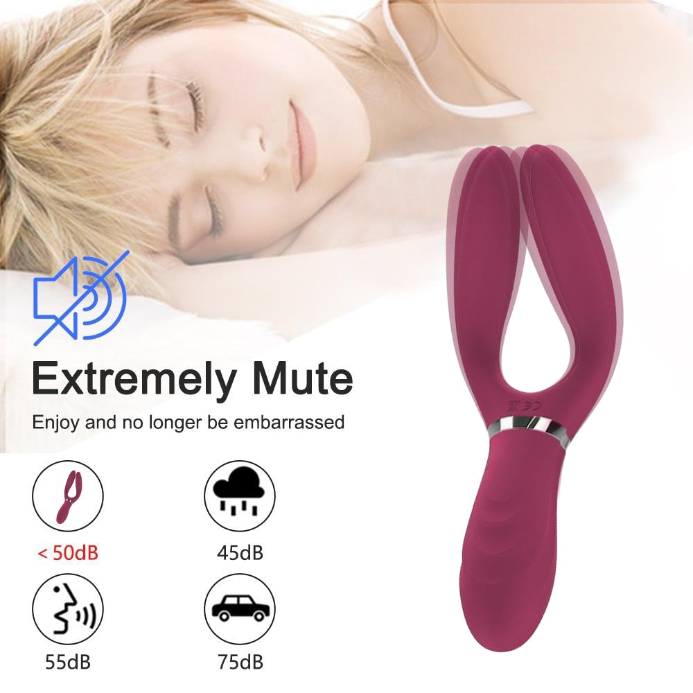 3-in-1 Dildo Vibrator for Women - Own Pleasures