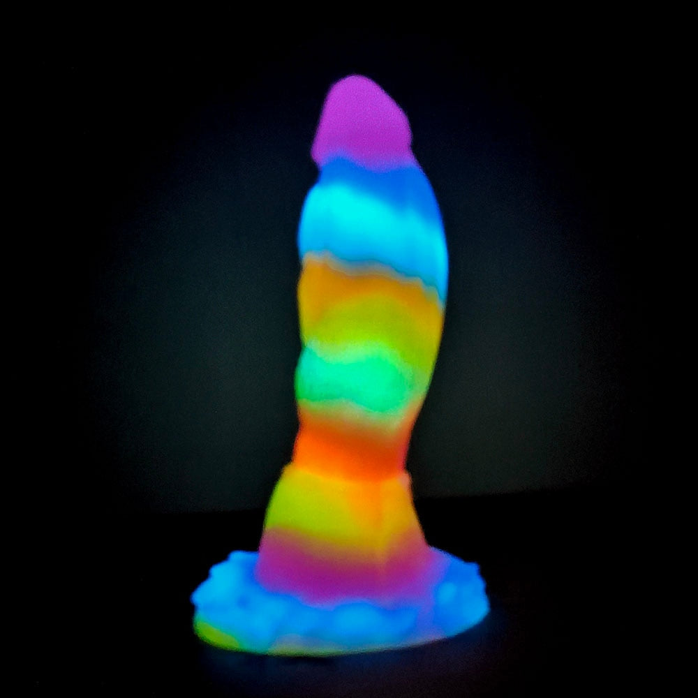 Dildo With Suction Cup, Glow in Dark - Own Pleasures