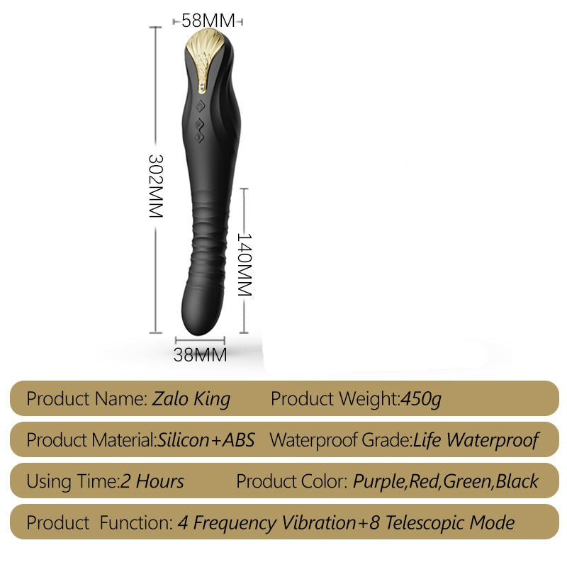 Buy Zalo King Telescopic Magic Wand Vibrator
