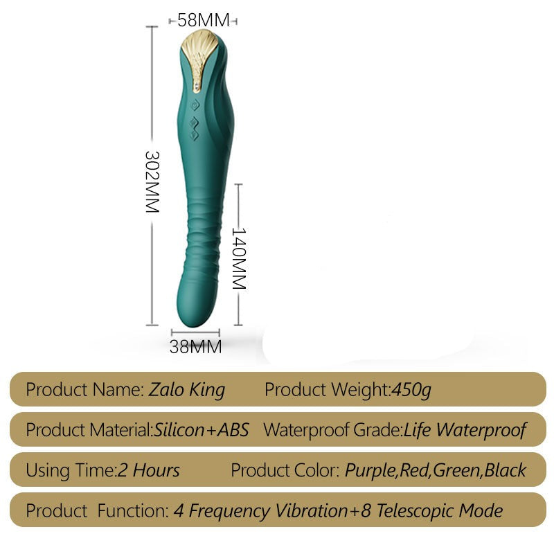 Buy Zalo King Telescopic Magic Wand Vibrator - Own Pleasures Buy Zalo King Telescopic Magic Wand Vibrator - Own Pleasures