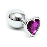 Heart-Shaped Anal Plug, 1 or 3 Pieces - Own Pleasures