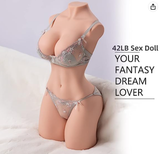 3D Realistic Half Body Silicone Sex Doll