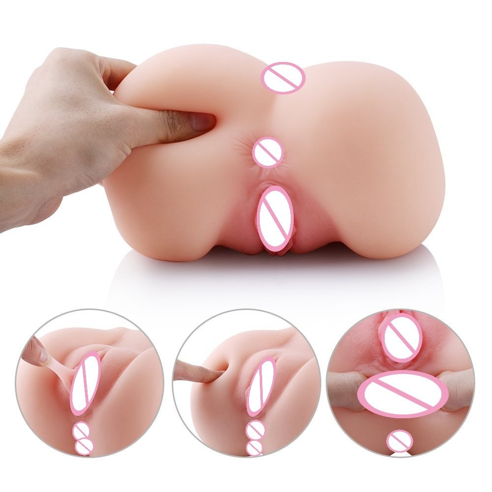 Realistic Pussy & Ass Doll | Silicone Lifelike Tight Vagina & Anus - Own Pleasures