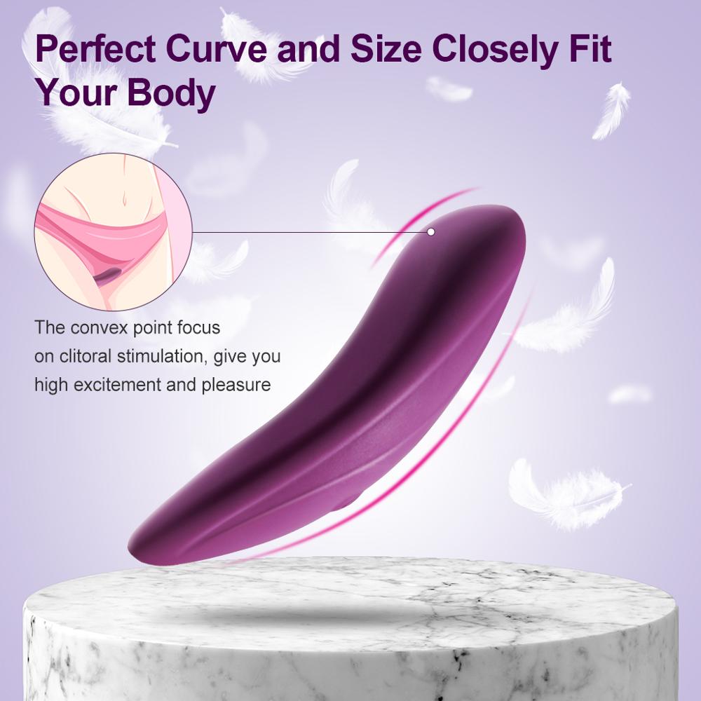 PREMIUM 10 Speed Remote Control Wearable Purple vagina vibrating balls - Own Pleasures