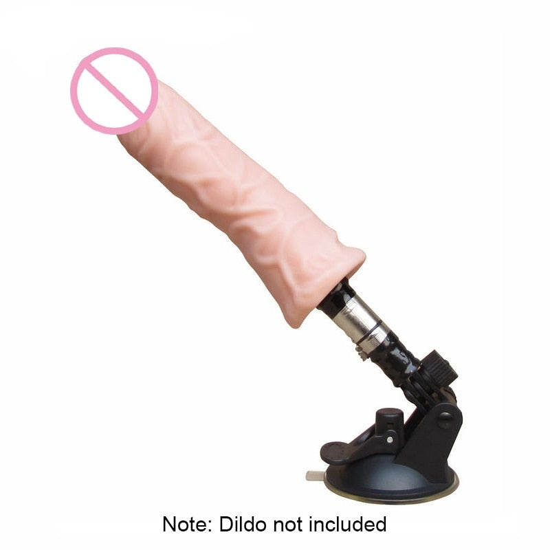 Black Vibrator Holder With Suction Cup - Own Pleasures