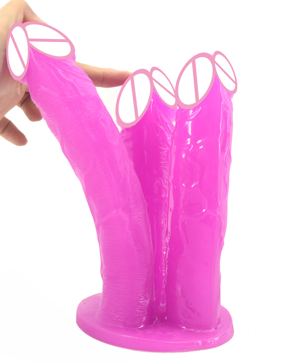 3 in 1 Dildo | Realistic | Strong Suction Cup | Premium Quality - Own Pleasures