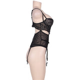 Up to 5XL Sexy Dessous With Garter Sexy Underwear - Own Pleasures