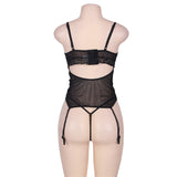 Up to 5XL Sexy Dessous With Garter Sexy Underwear - Own Pleasures